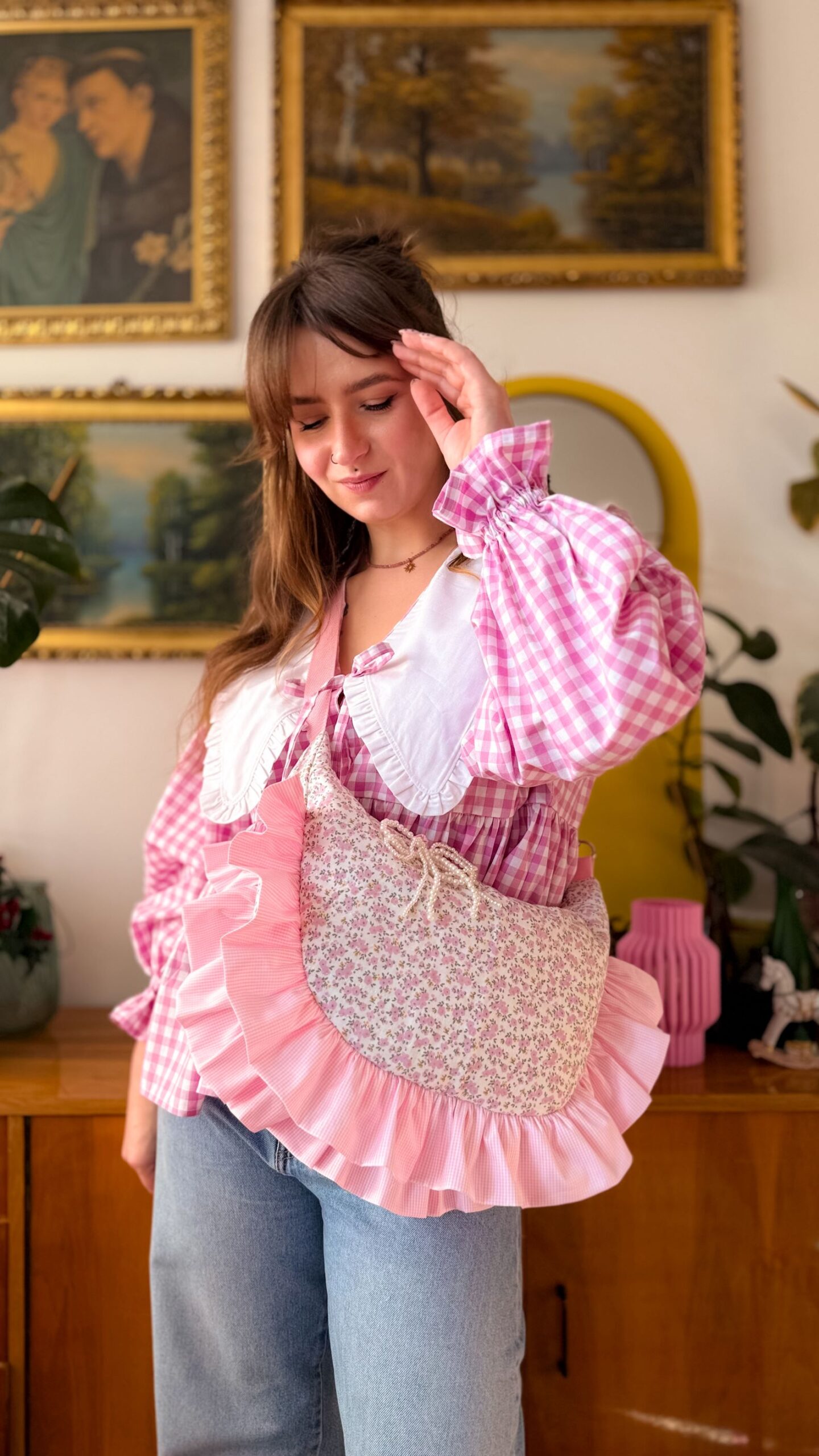 torebka drobne kwiatki 4